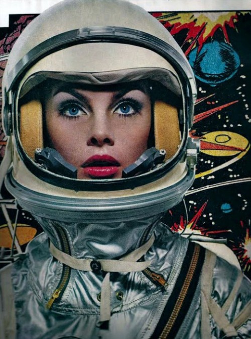 Jean Shrimpton as Astronaut